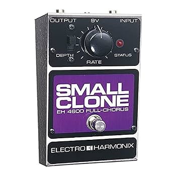 ギター ELECTRO HARMONIX SMALL CLONE EH 4600 Electro-Harmonix Pedal clone chorus pequeno : Amazon.com.br